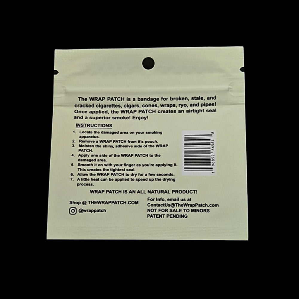 Two Single Pack Brown & White Color Combo, 20 Patches per pack