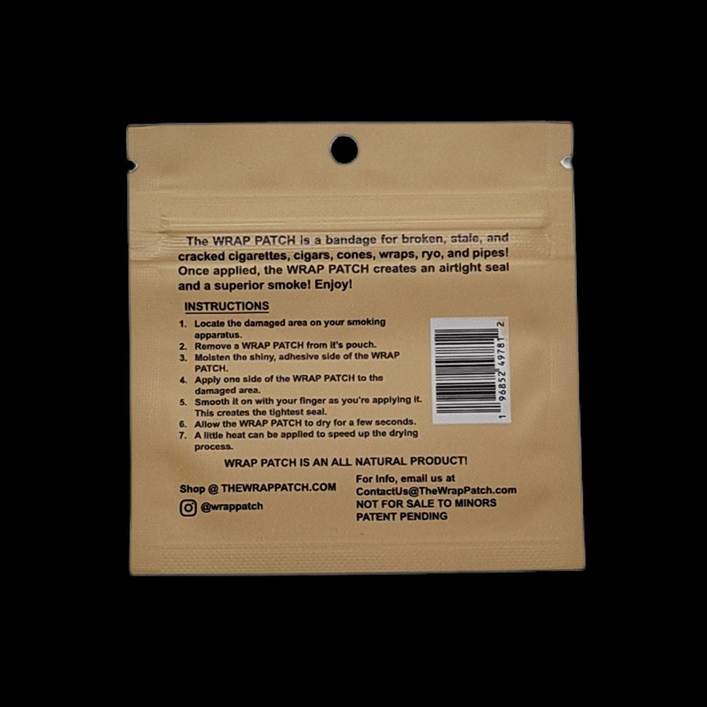 Two Single Pack Brown & White Color Combo, 20 Patches per pack