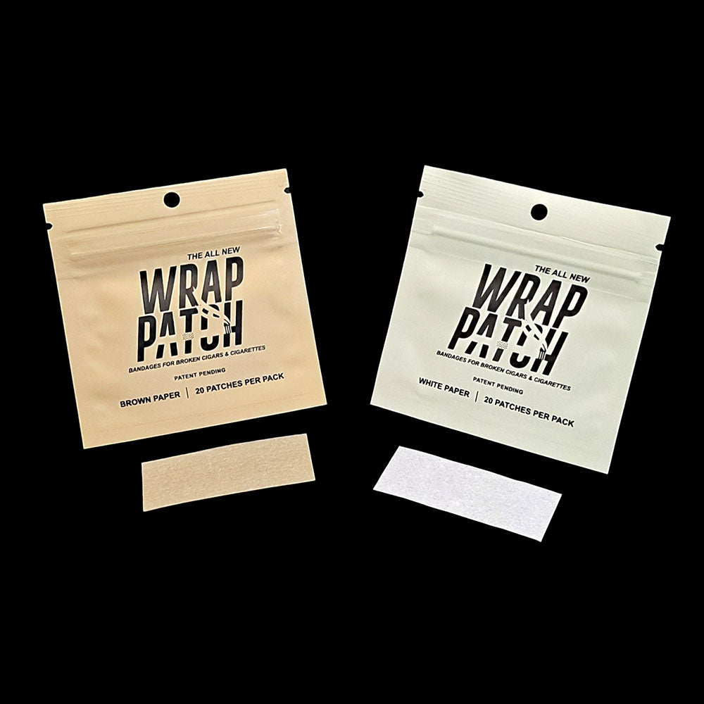 Two Single Pack Brown & White Color Combo, 20 Patches per pack